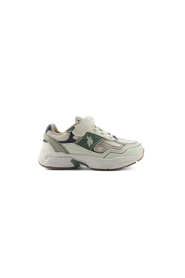 Детские туфли для девочек на плоском ходу U.S. Polo Assn., Khaki