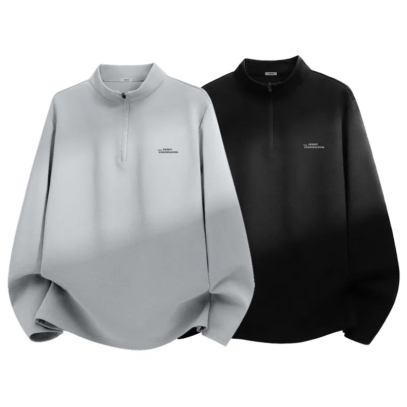 Детская футболка хлопковая Quick Dry 2 Pack MINISO, Light Gray + Black