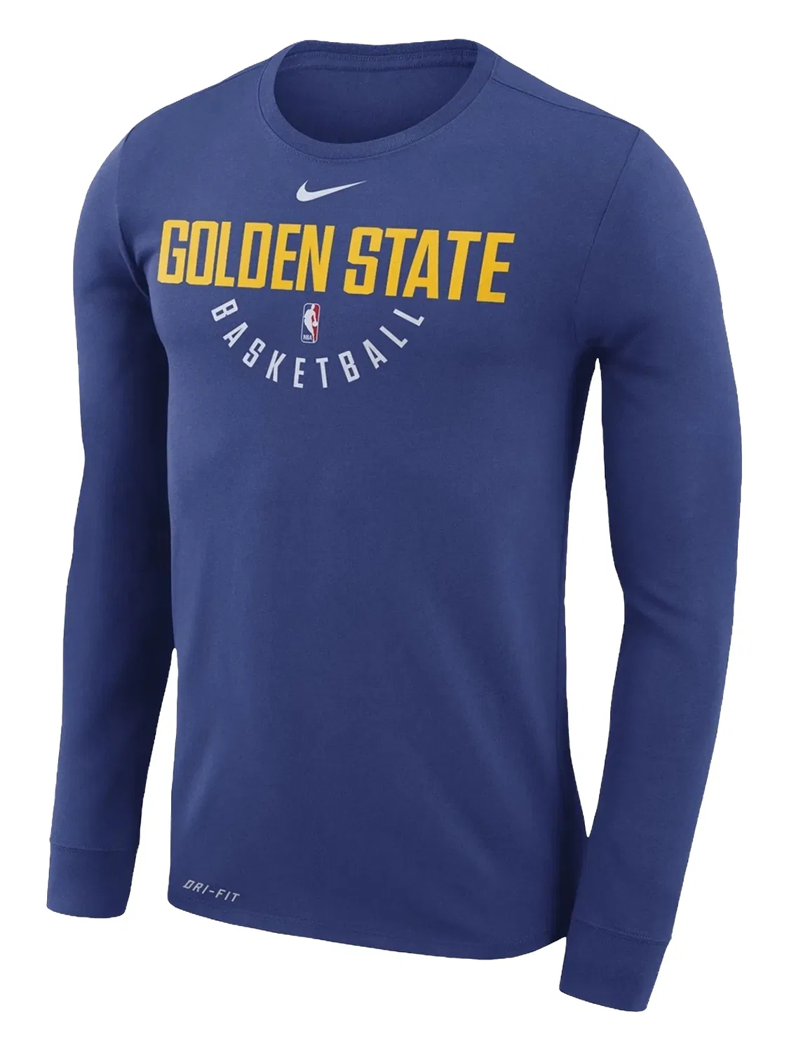 Футболка Golden State Warriors с длинными рукавами Nike, синий