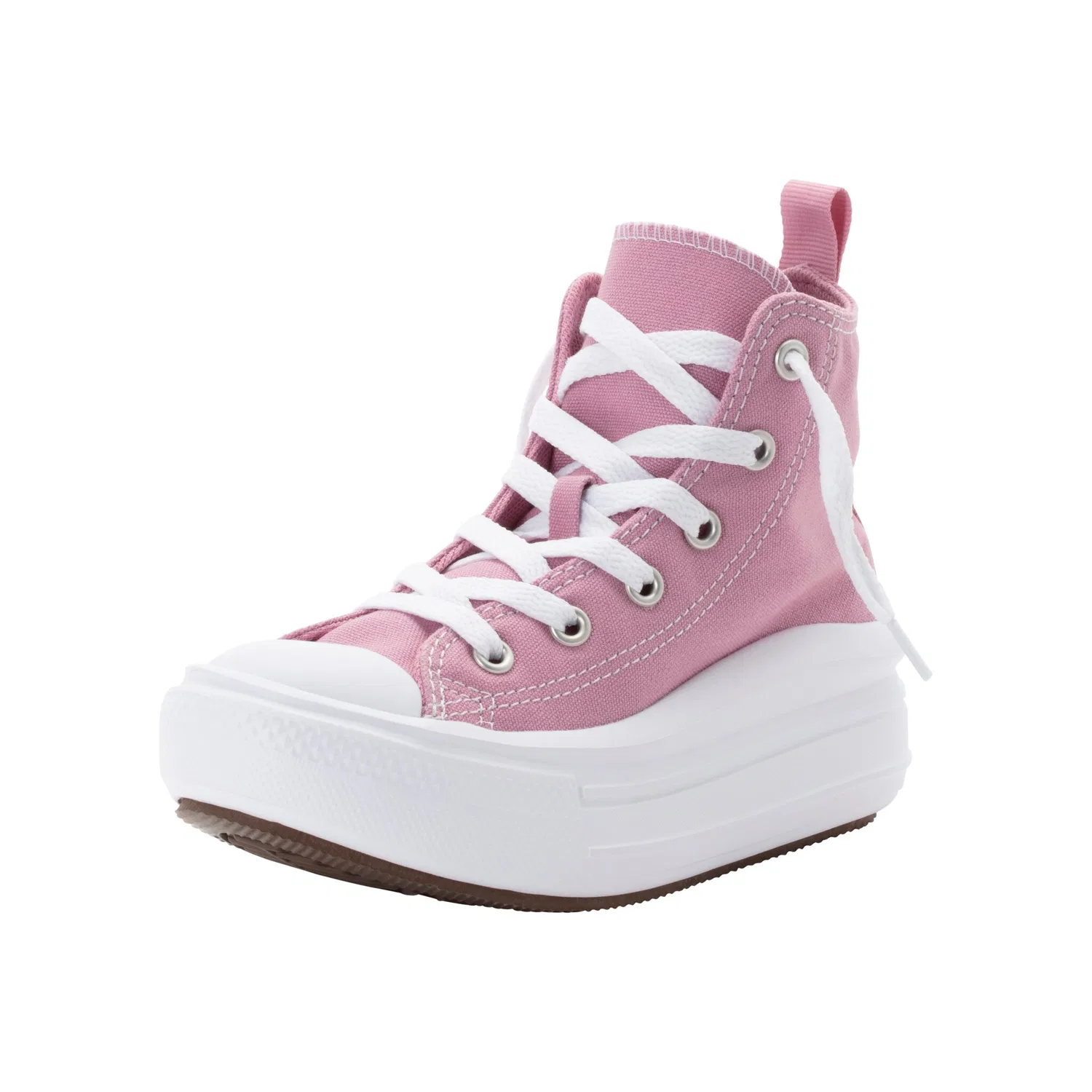 Детские кроссовки на платформе Converse, Cliffside Rose/White/Black