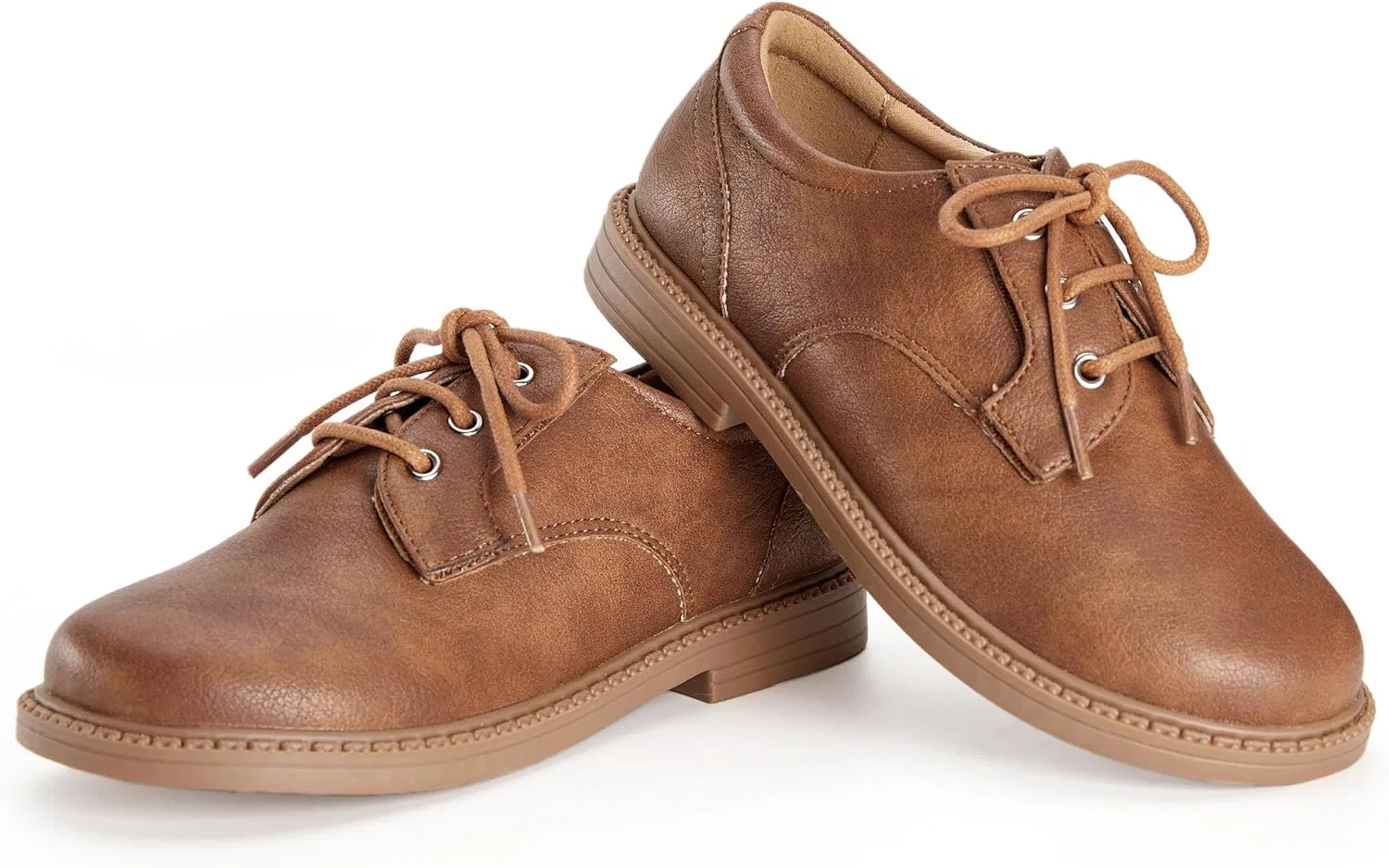 Детские оксфорды для мальчиков и девочек PATPAT, Brown
