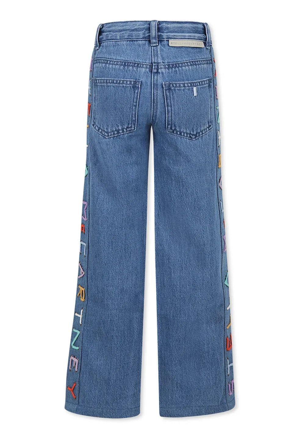 Джинсы прямого кроя Stella Mccartney Kids, Denim — фото 2
