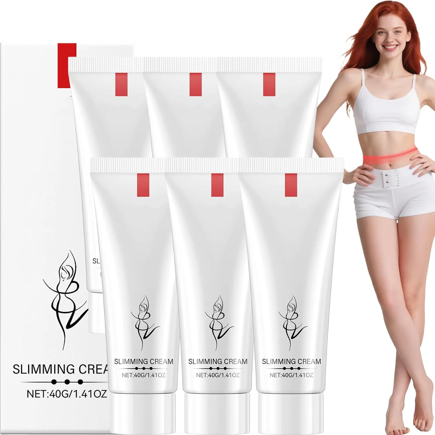 Крем для тела моделирующий Raevior, 6 шт, 40 г