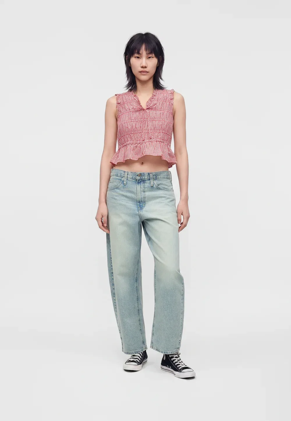 Бочка для сбора урожая - широкая ножка Gap, Light-Blue Denim