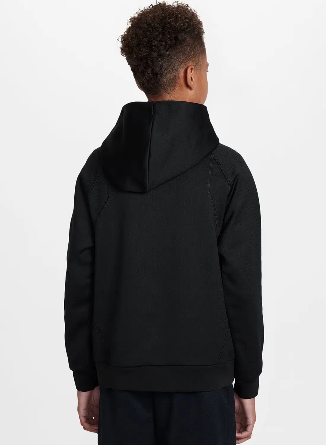 Худи с технологией Therma-FIT Logo Fund Nike, черный — фото 2