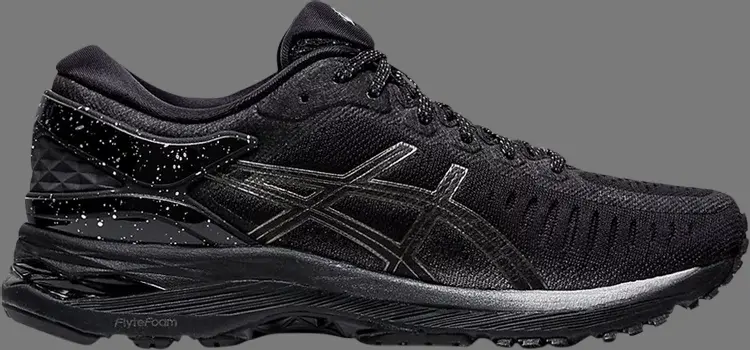 

Кроссовки wmns metarun 'black gunmetal' Asics, черный