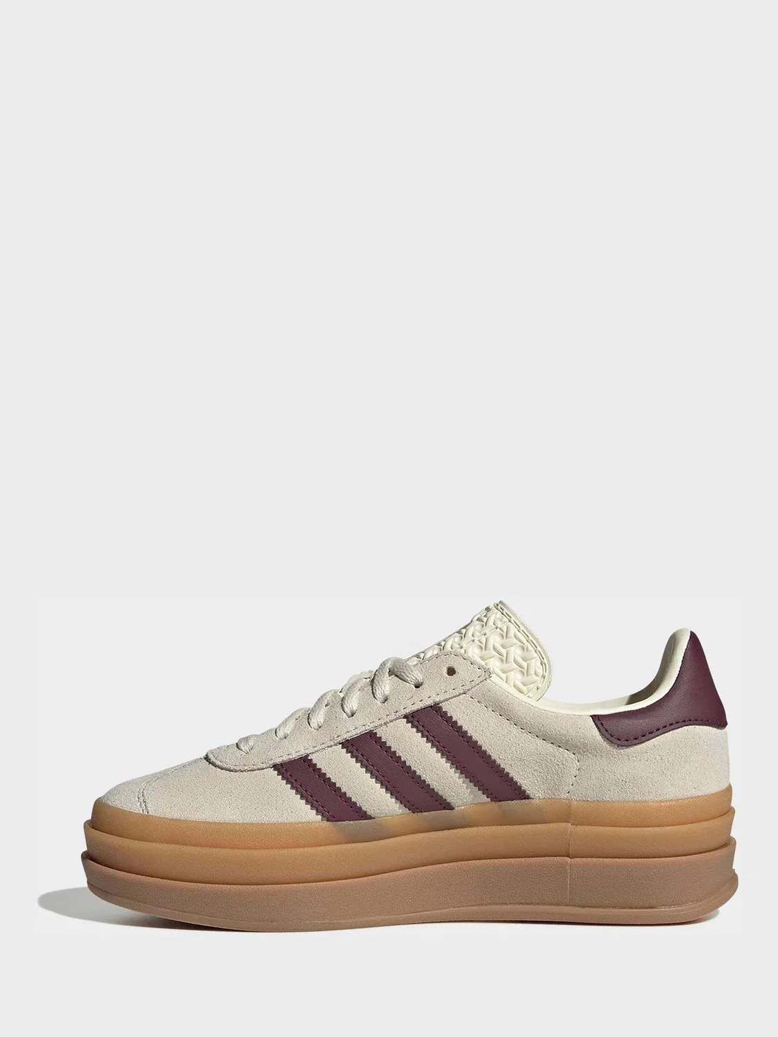 Кроссовки на платформе Gazelle Bold, adidas Originals, коричневый — фото 3