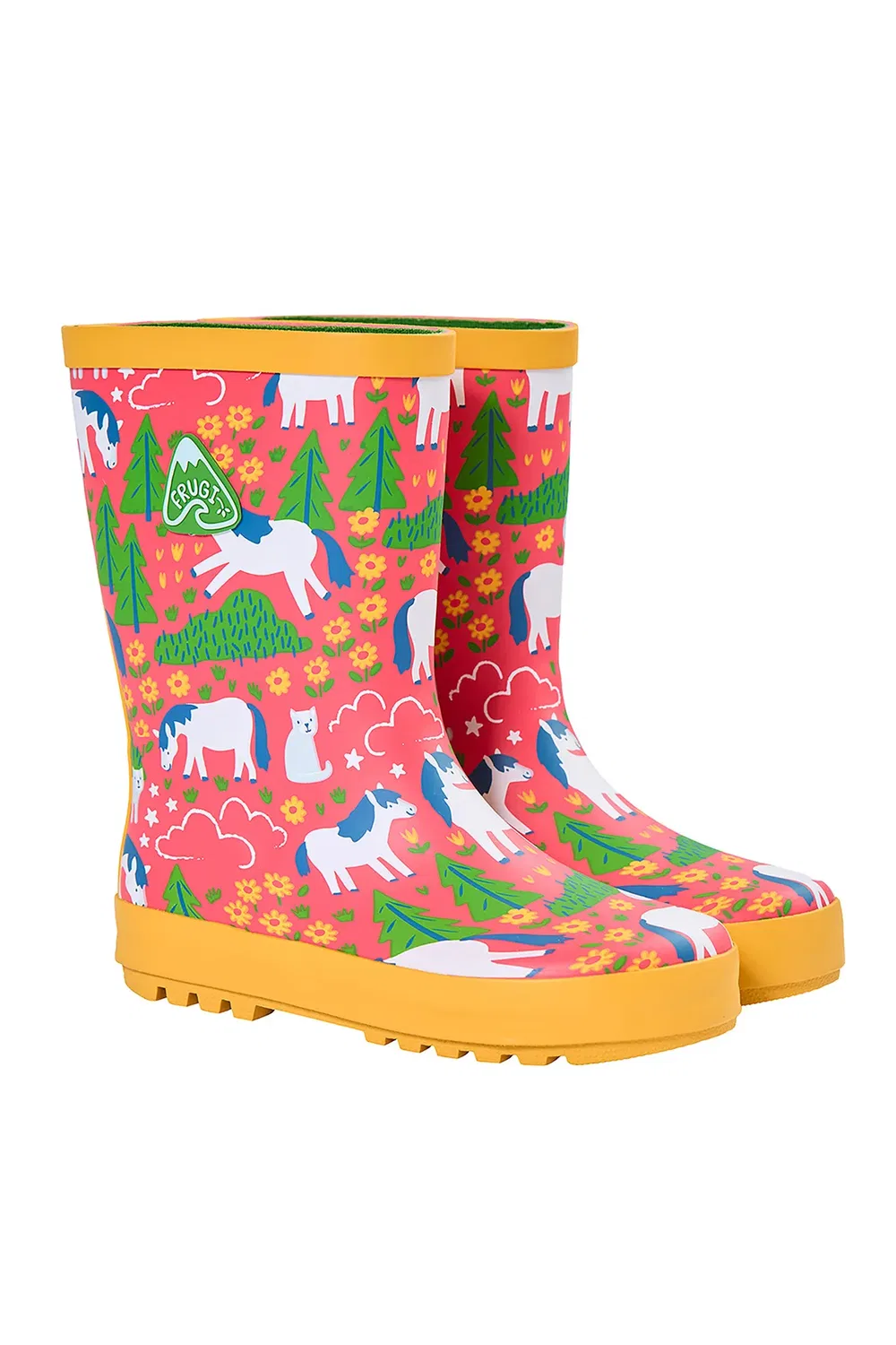 Детские сапоги-веллингтоны Puddle Buster Frugi, Pink