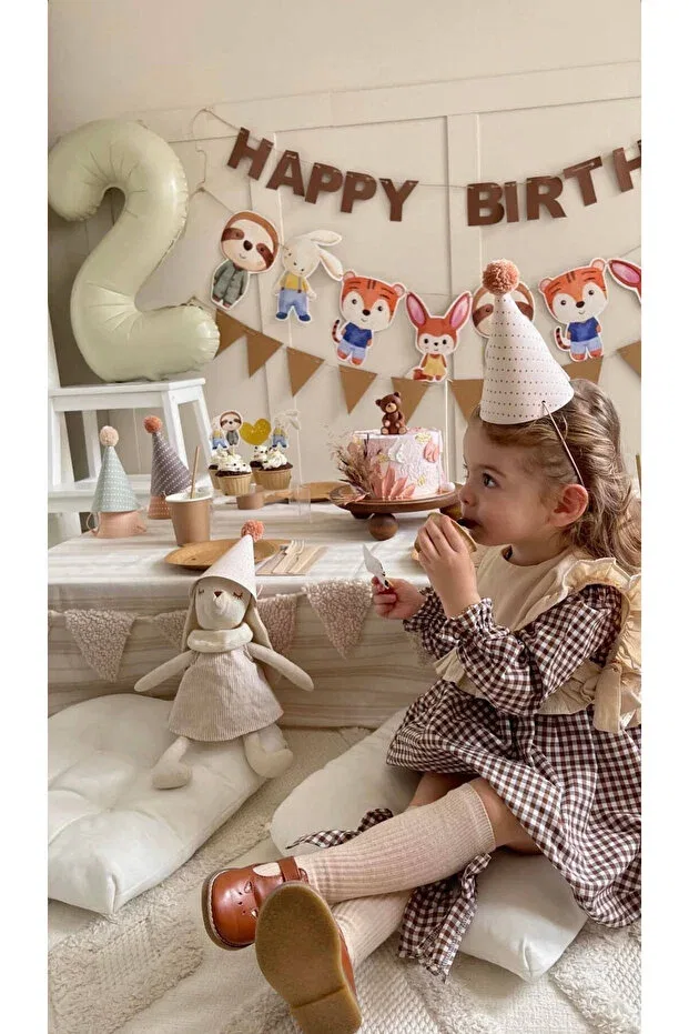 Детское платье для девочек с длинным рукавом Bambi dress Bihayalbiçocuk, Mixed