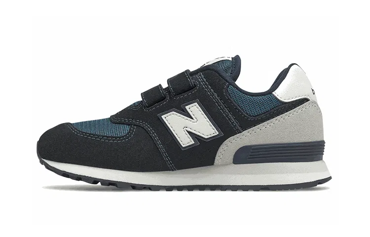 Детские кроссовки с амортизацией NB 574, New Balance, Black Blue