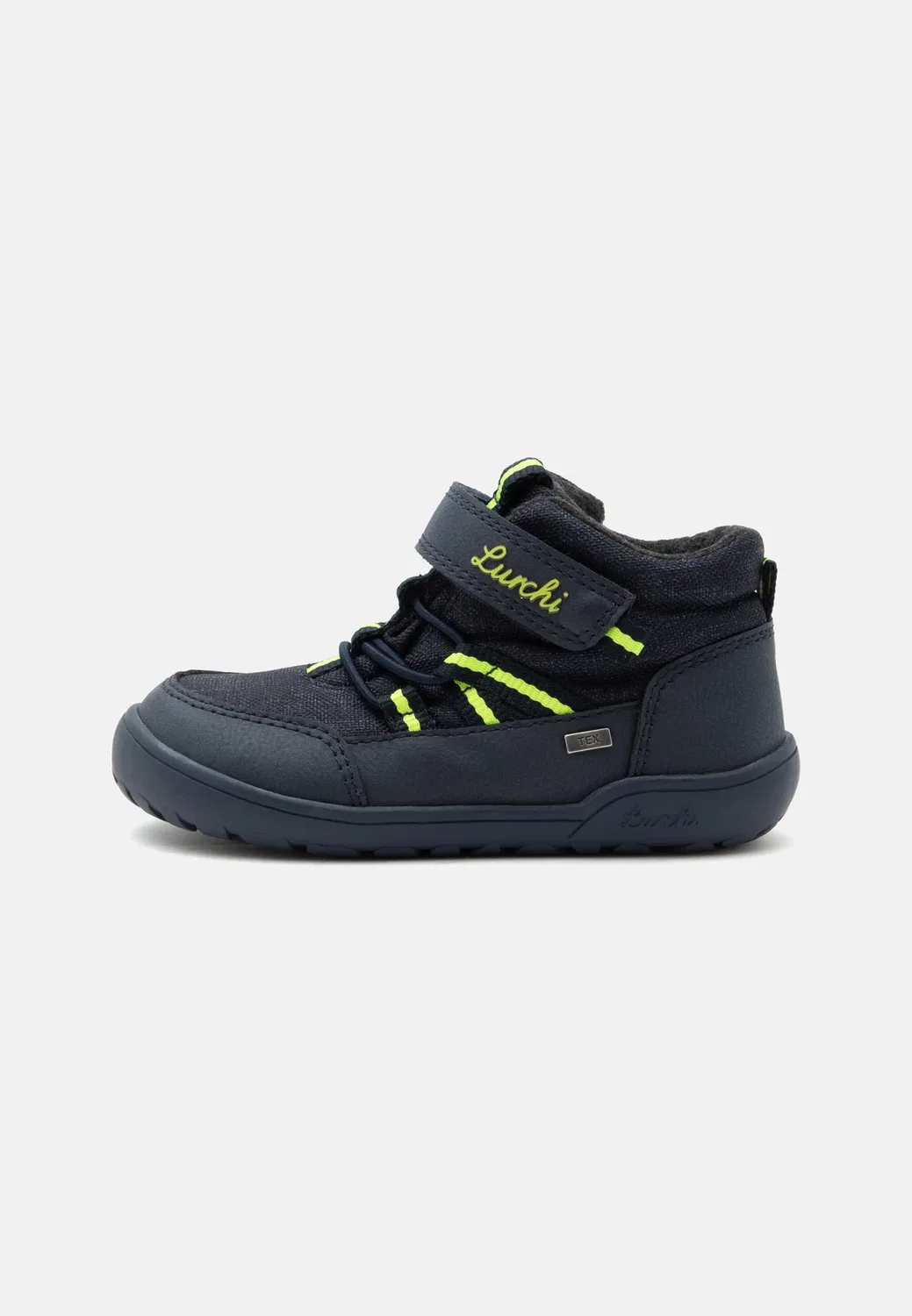 Jaden 1 barefoot-tex унисекс - ботильоны на шнуровке Lurchi, Navy