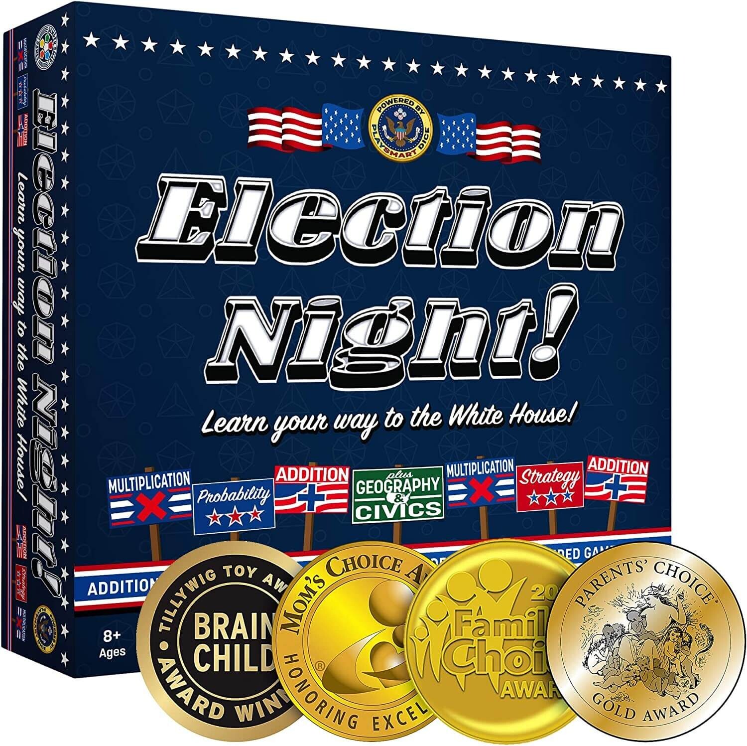 

Настольная игра Semper Smart Games Election Night: Learn Your Way To The White House