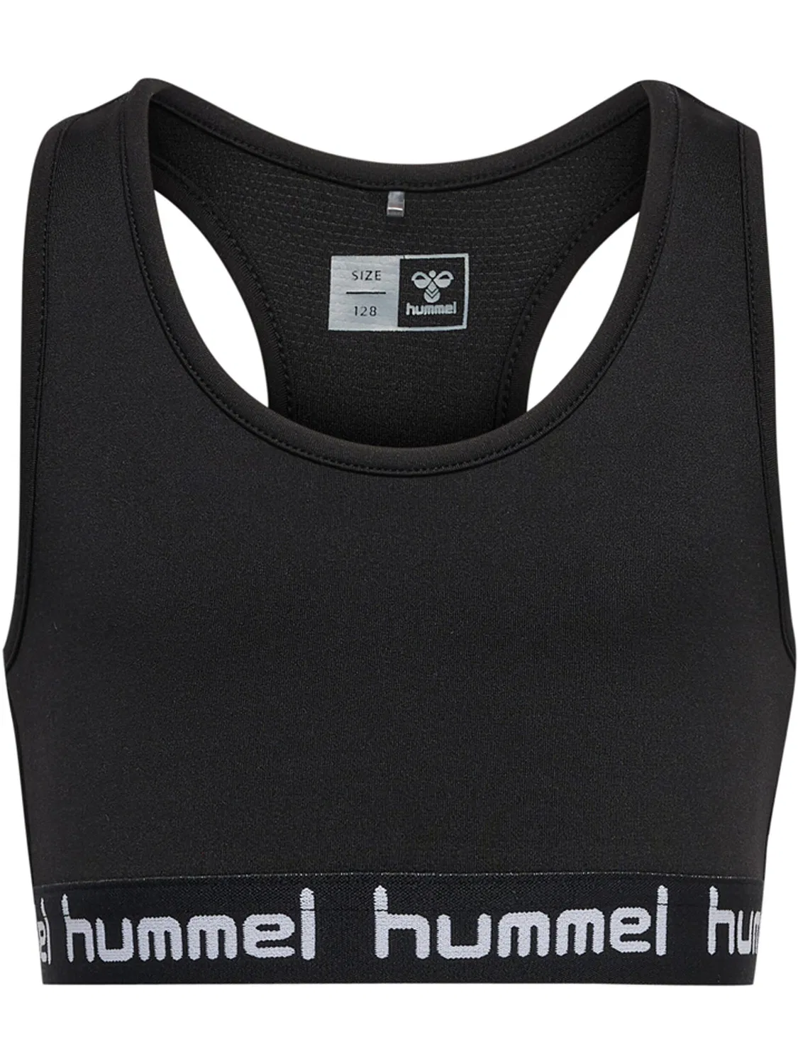Детский топ для девочек с принтом Hmlmimmi Hummel, Schwarz — фото 2