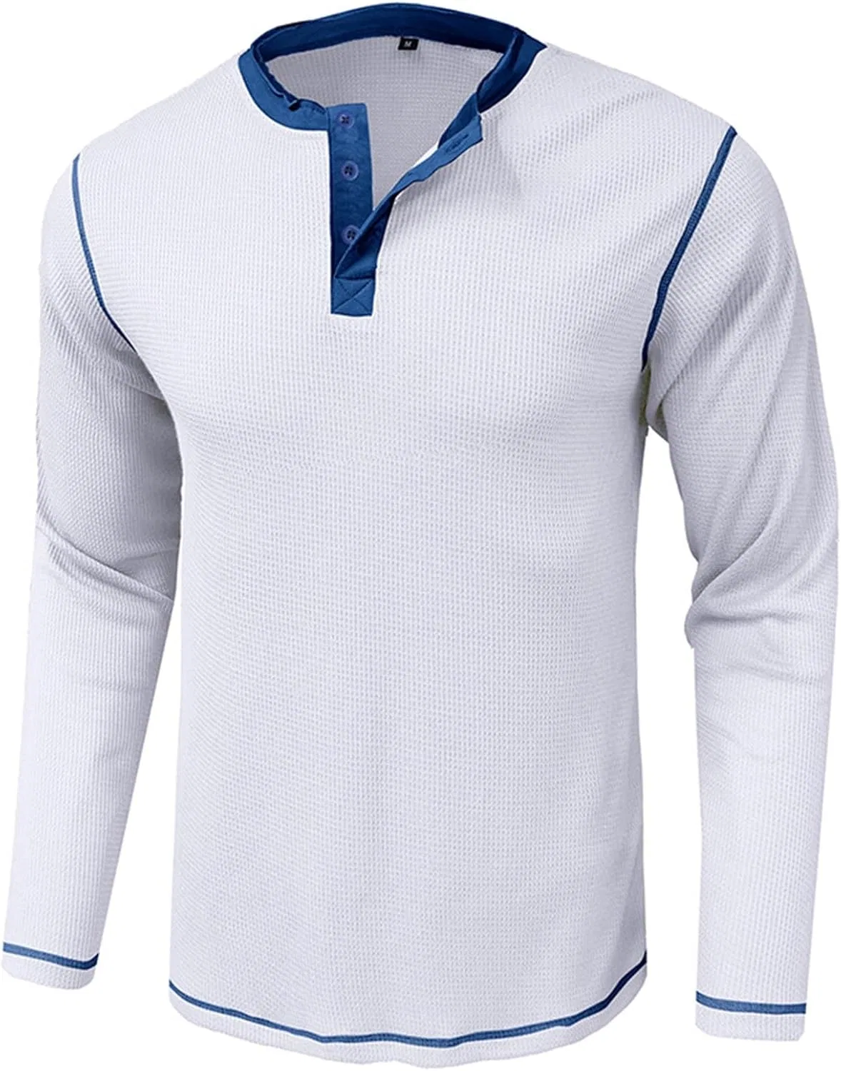 Мужская легкая футболка с воротником Slim Fit Workout Shirts, White — фото 2
