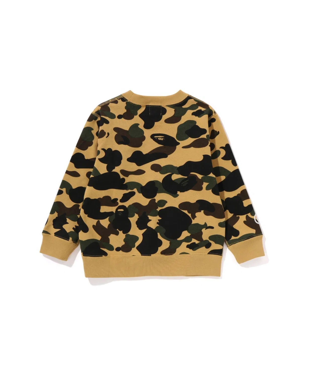 Детское худи с принтом A BATHING APE, Green — фото 3