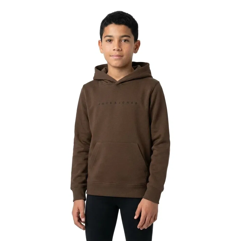 Детский свитшот с принтом Star Jack & jones, Brown — фото 2