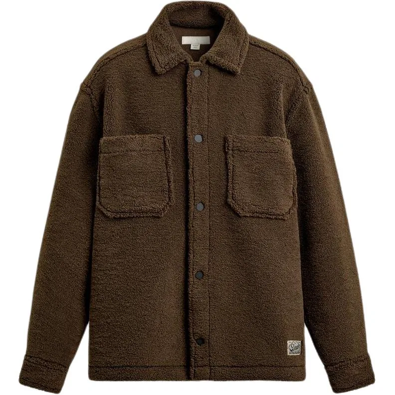 Мужской вельветовый пиджак с лацканами Brown ZARA
