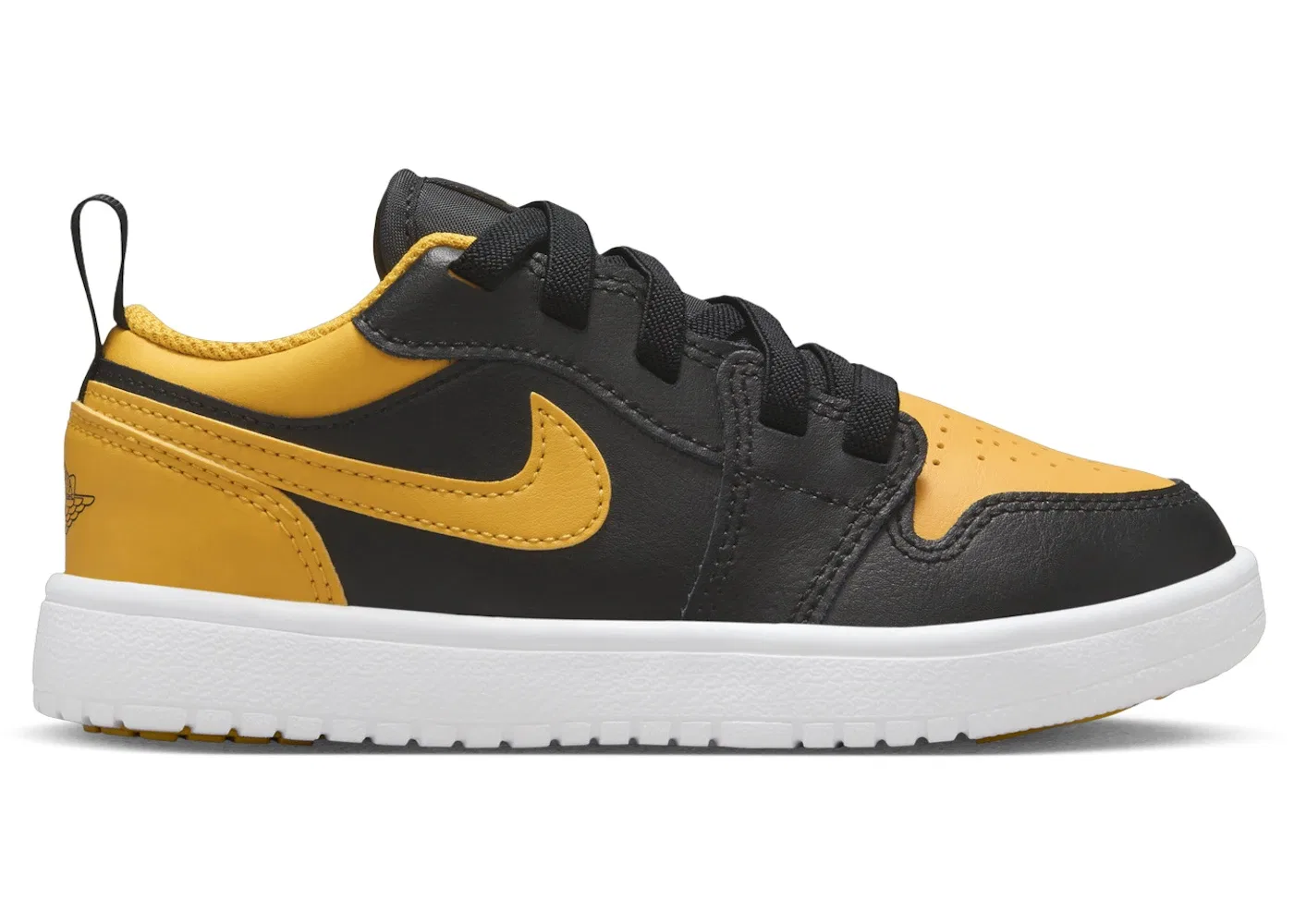 Детские кроссовки Lifestyle Jordan 1 Low ALT Black/White/Yellow Ochre