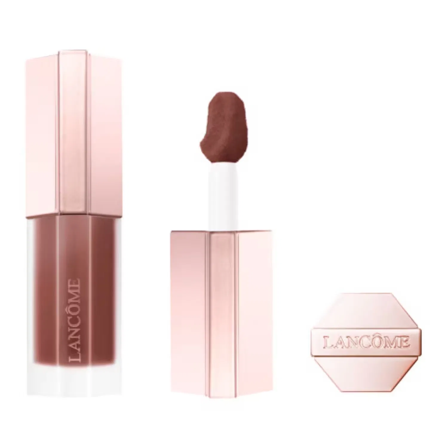 Матовый кремовый тональный бальзам для губ LANCÔME, 8.5 мл, с уходом, 25 Cocoa Cuddle