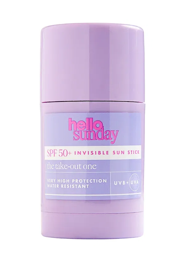 Солнцезащитный стик на вынос - Sweet Vanilla Invisible Sun Stick SPF 50 - защита от солнца 25 г Hello Sunday