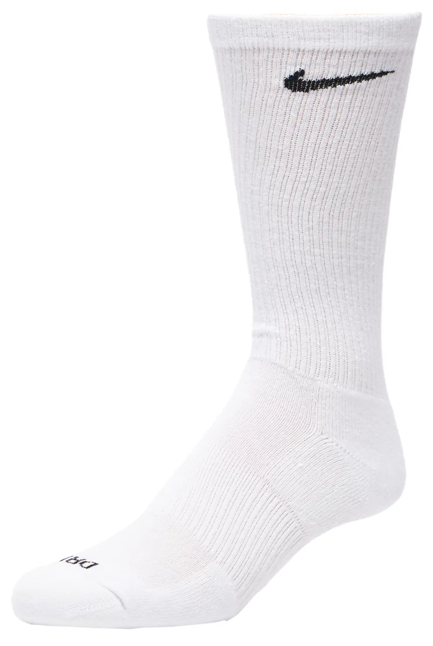 Мужские носки с амортизацией набор из 6 пар Everyday Plus Cushioned Nike, White/Gray/Black — фото 3