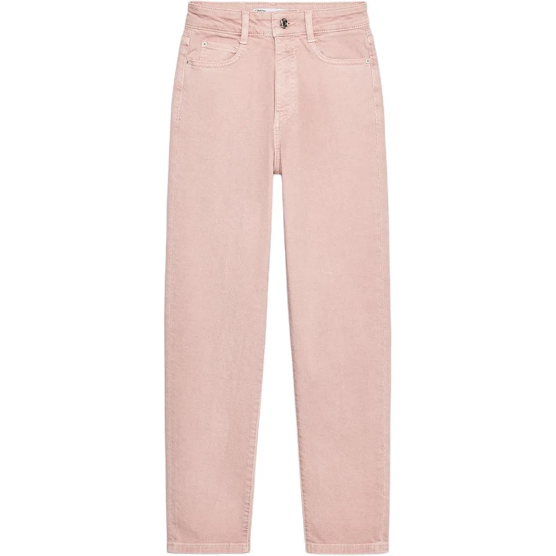 Женские джинсы прямого кроя Pink ZARA, Розовый