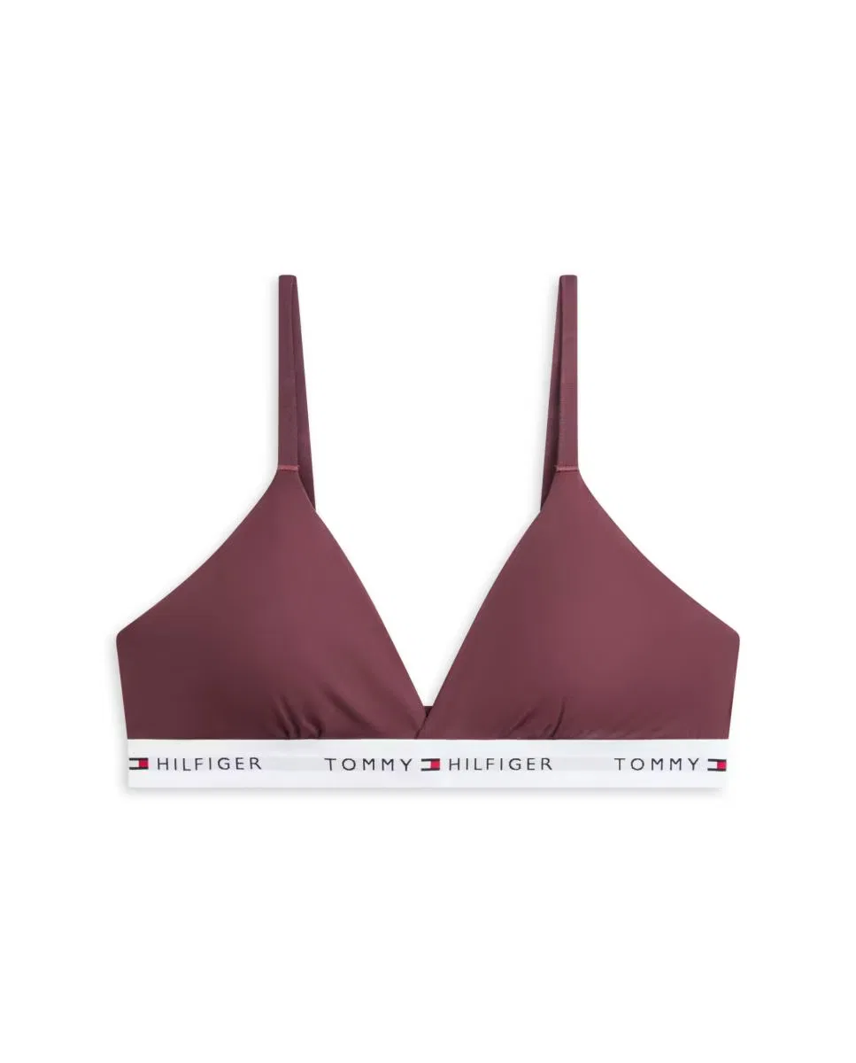 Женский бюстгальтер, RP Triangular, Tommy Hilfiger, темно-коричневый — фото 4