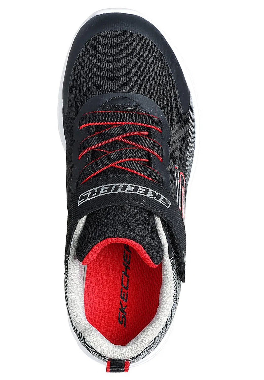Детские кроссовки с эластичной шнуровкой Zovrix Microspec II Skechers, Bunt — фото 3