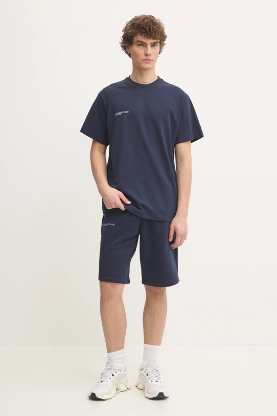 

Футболка из хлопка Pangaia, темно-синий