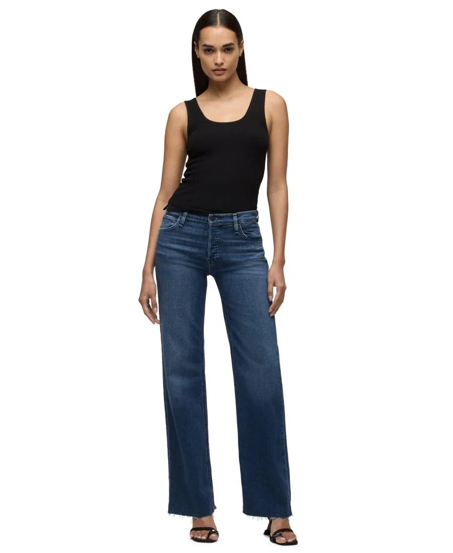 Джинсы с высокой посадкой и широкими штанинами Rosie Hudson Jeans, Dover — фото 2