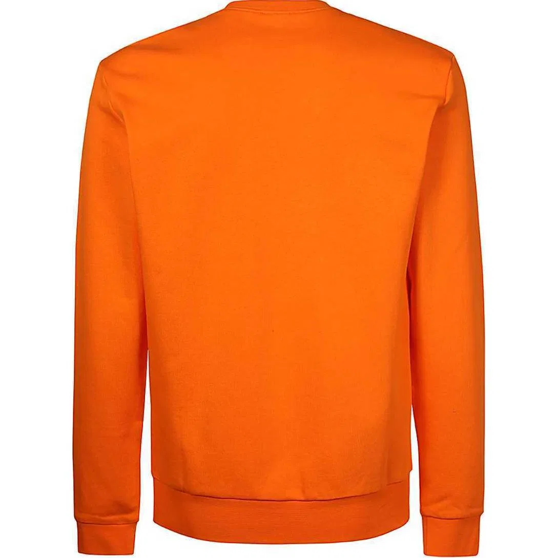 Мужская толстовка EA7 Orange Emporio Armani, Оранжевый — фото 3