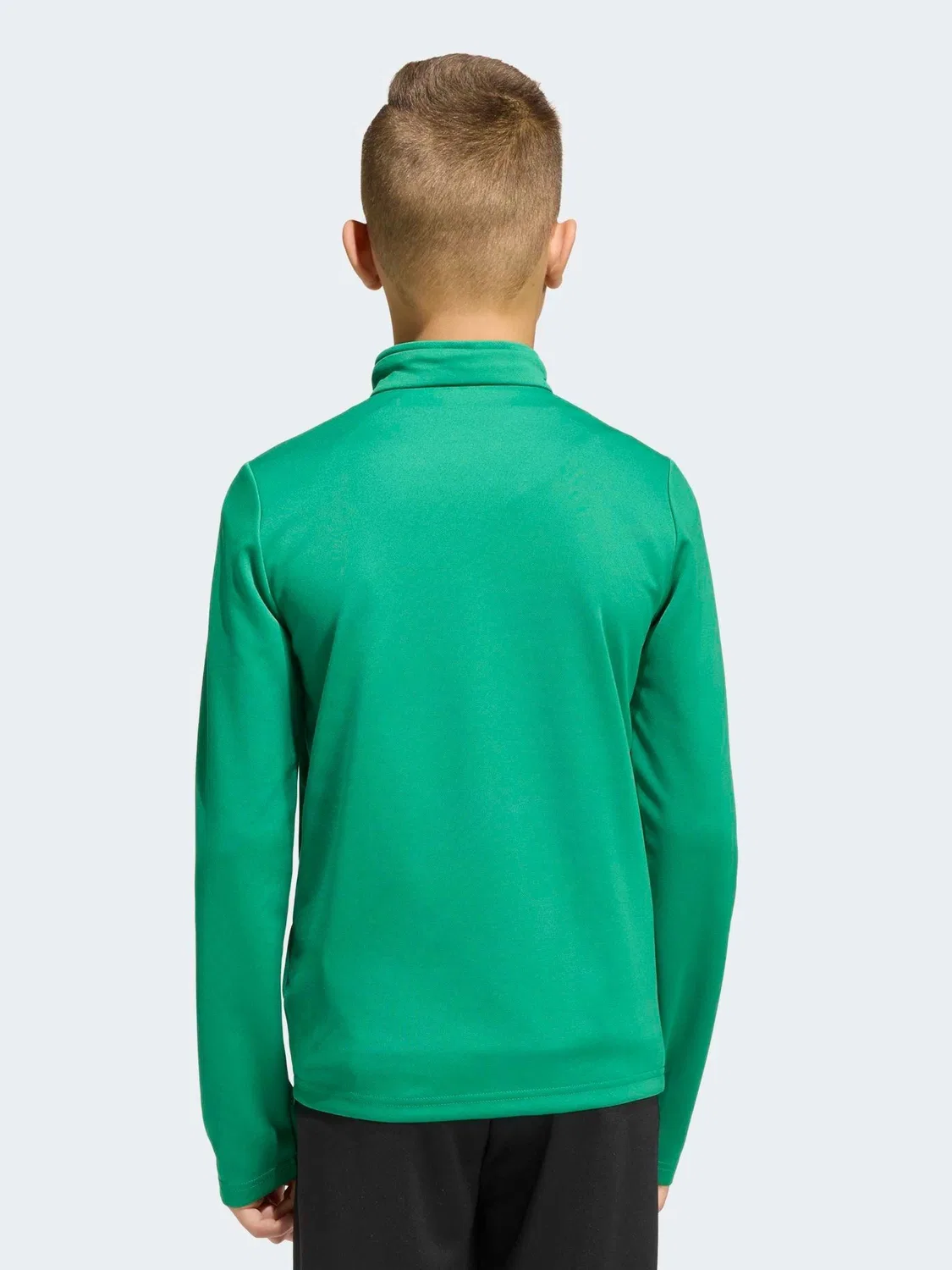 Тренировочная куртка, полузастежка-молния, Entrada 26 adidas, зеленый — фото 3