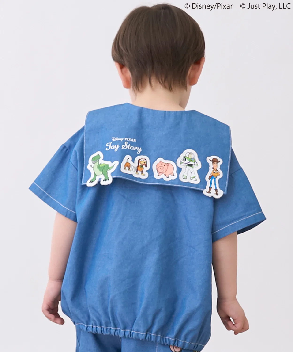Детская футболка с коротким рукавом Toy Story Sailor Half Sleeve Shirt petit main, Colorful — фото 2
