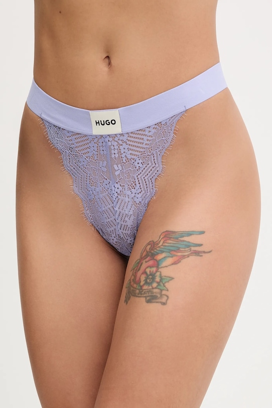 

Бразильские трусы rl кружево HUGO, фиолетовый