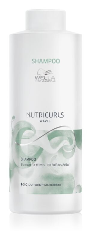 

Увлажняющий шампунь для кудрявых волос Wella Professionals Nutricurls Waves