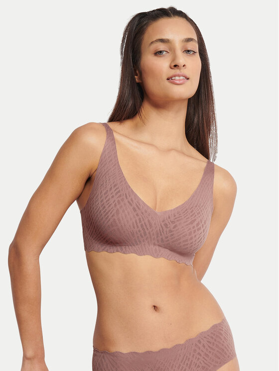 

Бюстгальтер без косточек Zero Feel Bliss 10219688 Sloggi, коричневый