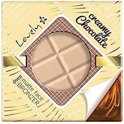 

Матовый бронзатор для лица сливочно-шоколадного цвета, Lovely Makeup