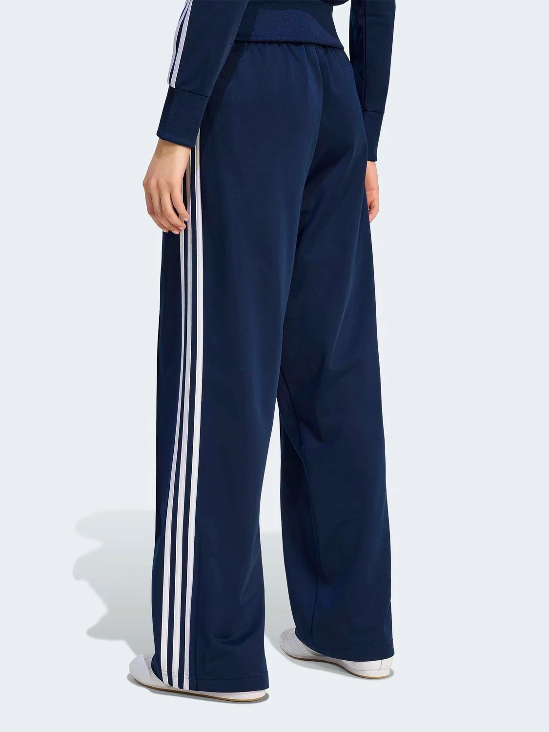 Штаны свободного кроя Firebird, adidas Originals, сине-белые — фото 2