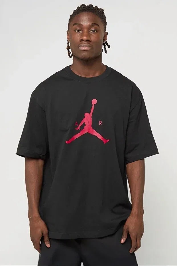 Мужская футболка с принтом Jordan Jumpman SS HBR Nike, Black