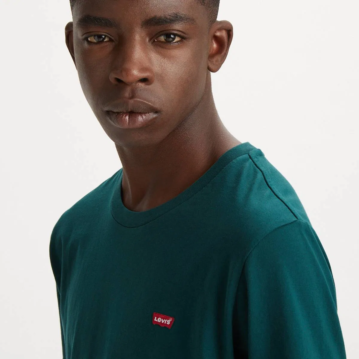 Классическая фирменная футболка Levi's, Ponderosa Pine - Green — фото 3