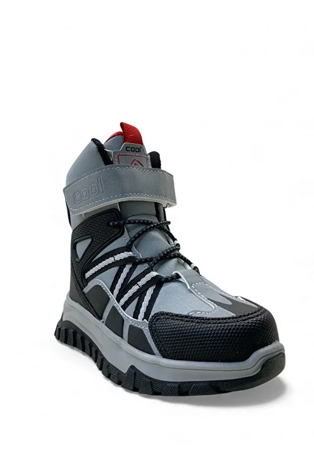 Детские ботинки для девочек с ортопедической стелькой Hilly Cool, Gray — фото 2