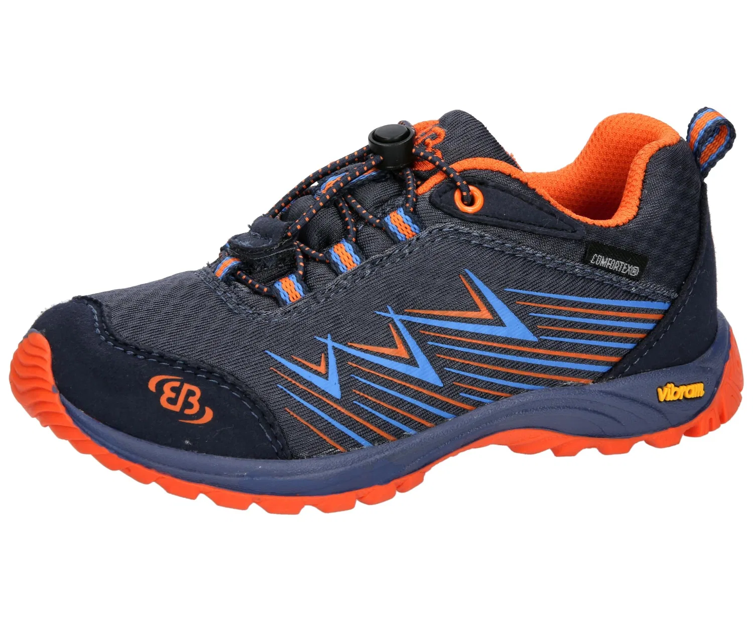 Детские кроссовки для мальчиков водонепроницаемые Chesna Low Brütting, Anthracite Blue Orange