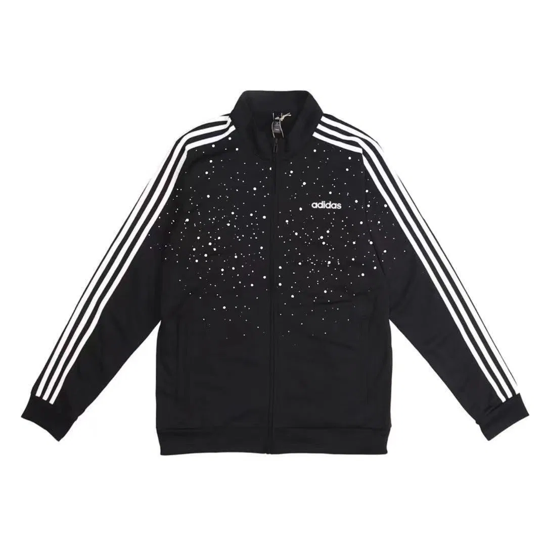 Мужская куртка с воротником-стойкой Adidas ESSENTIALS, Black