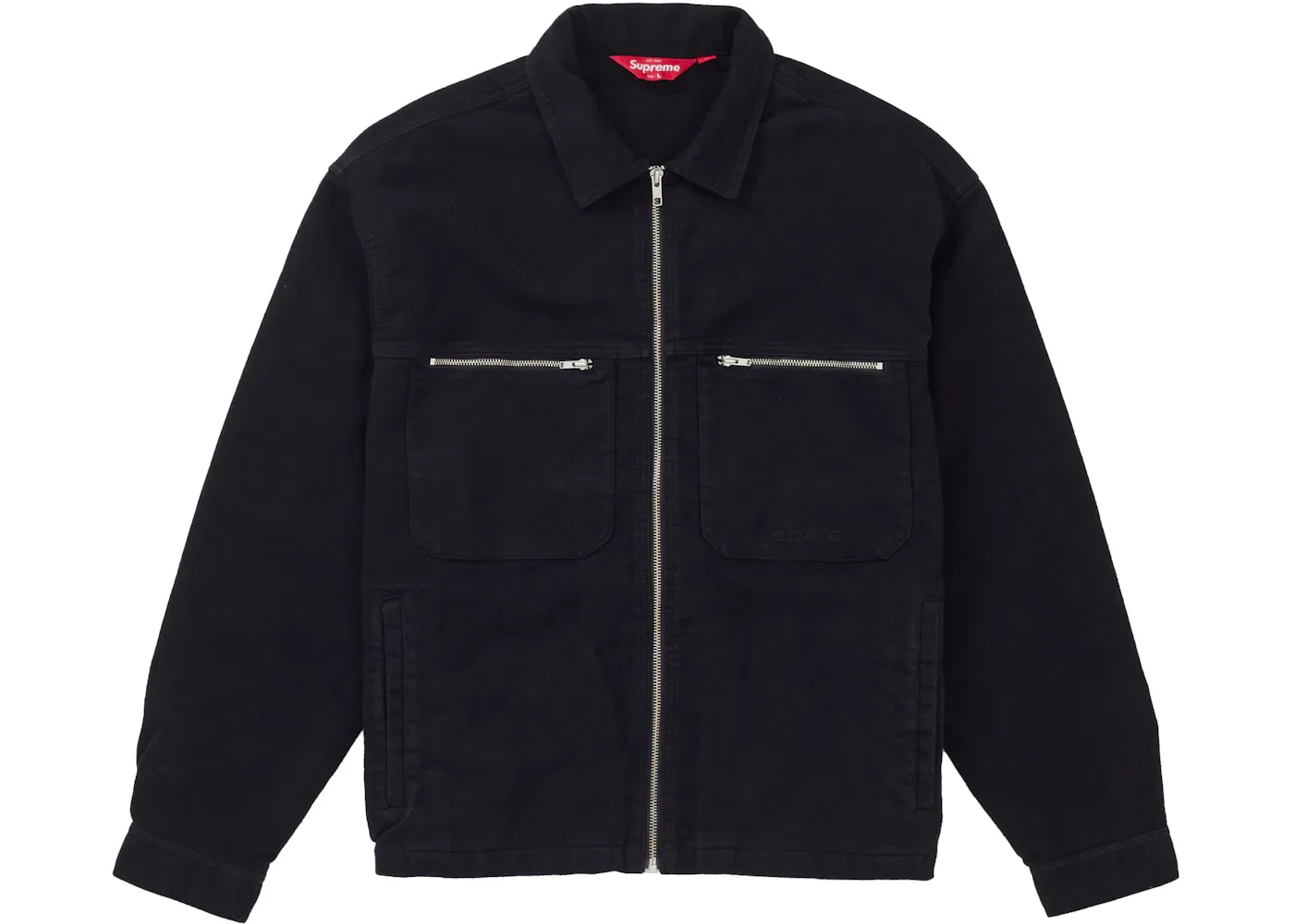 Мужская куртка из молескина Supreme (SS25), Black