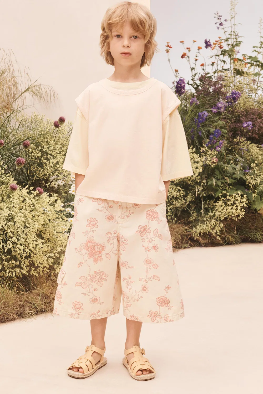 Футболка BSC ZARA, Light yellow