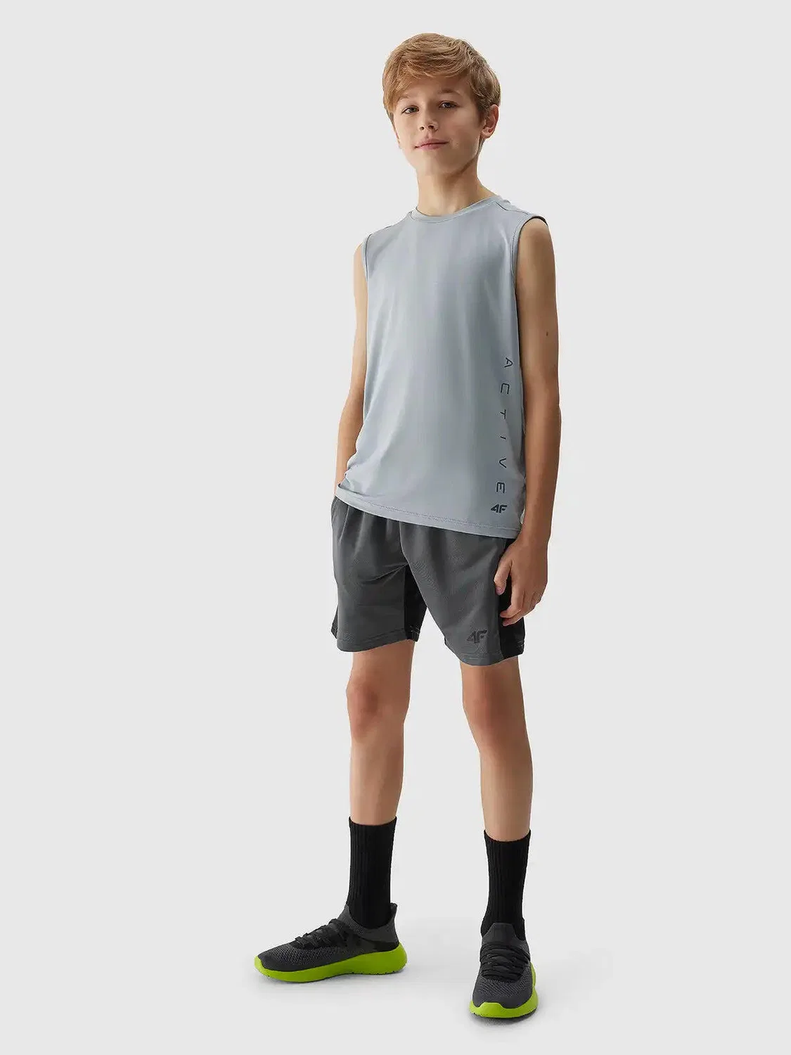 Детские спортивные шорты для мальчиков 4F, Schwarz