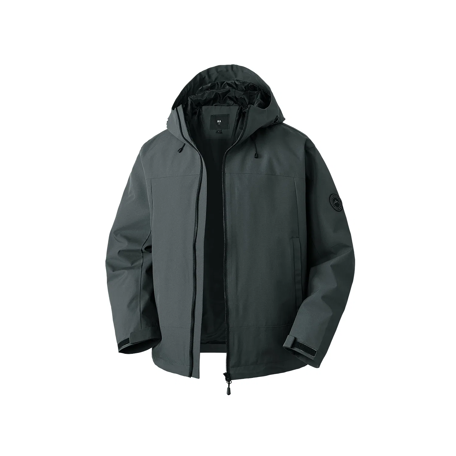 Детская куртка с капюшоном HLA, Medium Gray 95