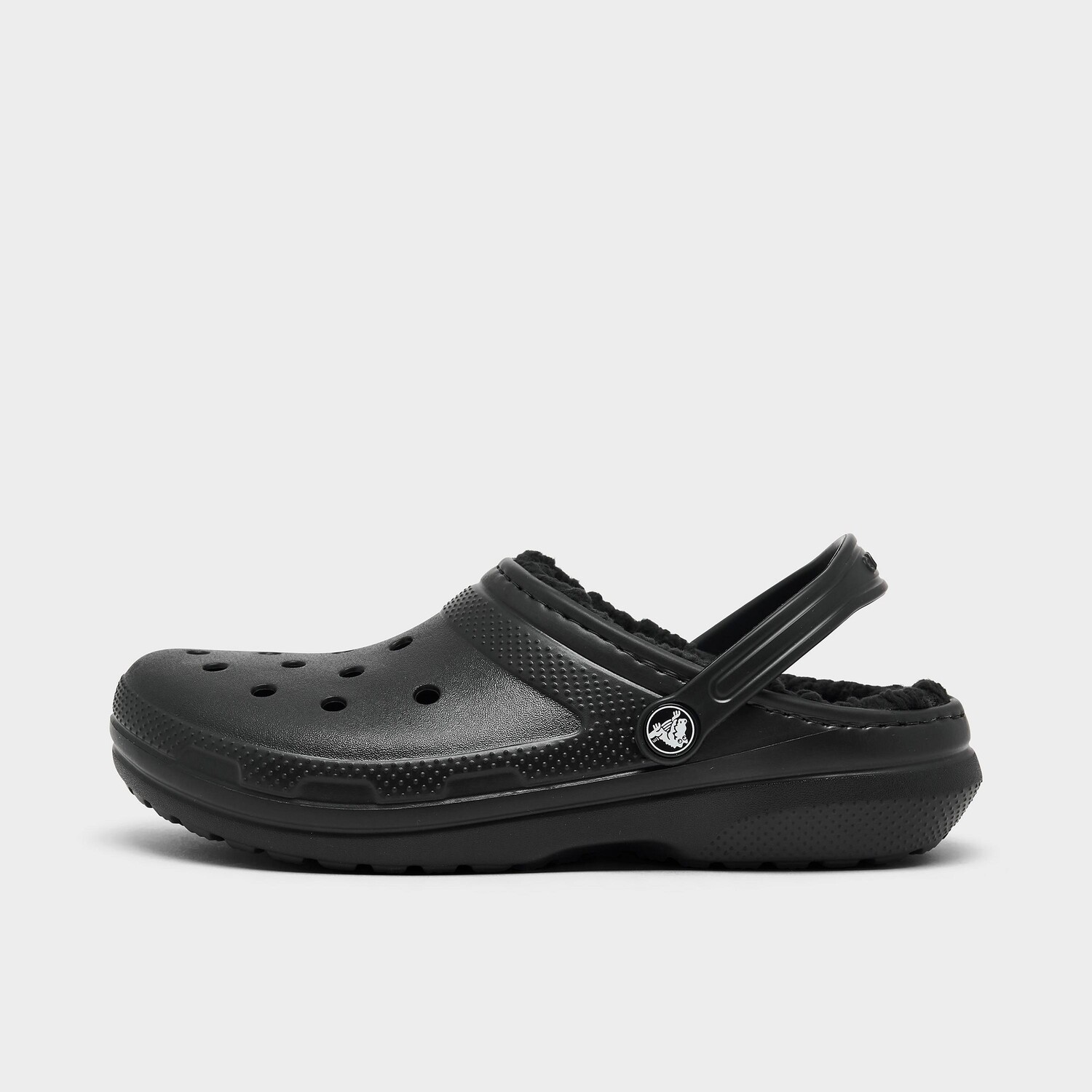 

Классические сабо на подкладке из кроксов для больших детей Crocs, черный