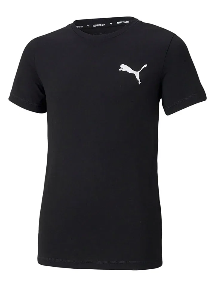 Футболка спортивная с принтом ACTIVE Puma, черный
