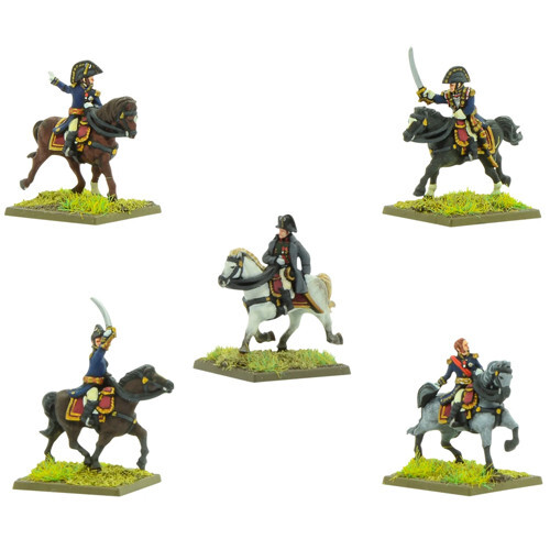 

Миниатюра Warlord Games Black Powder Epic Battles: Waterloo - French Commanders